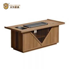 韶華系列 接待茶桌 實(shí)木茶水柜  茶水柜 DWWY-01H14 1300W*400D*800H（送貨上門(mén)）