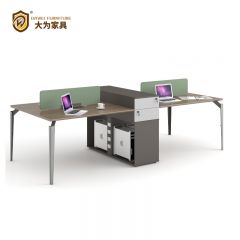 梵音系列 辦公家具 員工工位 四人位 多人工位 屏風工位 四人位 DWVL-D0728 2800W*1200D*995H（送貨安裝）