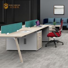 雅致系列 辦公家具 職員位 四人位 屏風(fēng)工位 員工位 免費(fèi)策劃方案，可定制